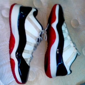 Jordan 11. Slightly beaten down.